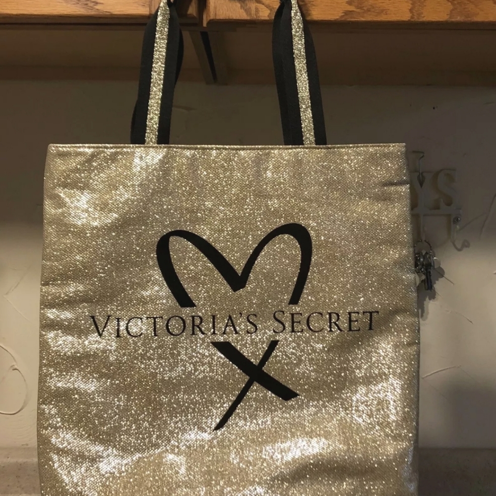 Victoria's Secret Heart Tote Bag